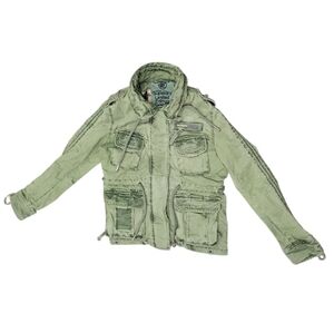 Superdry Women's Green Jacket - Size Small
